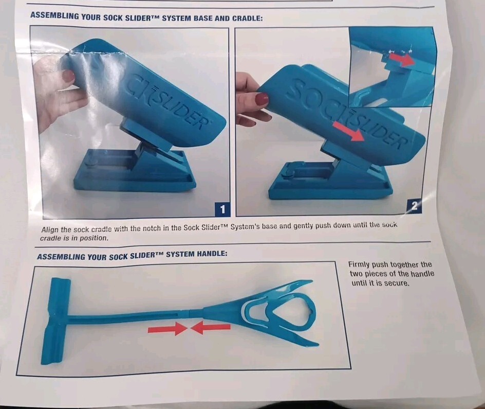 Allstar Innovations SK112 Sock Slider – Blue New In Open Box