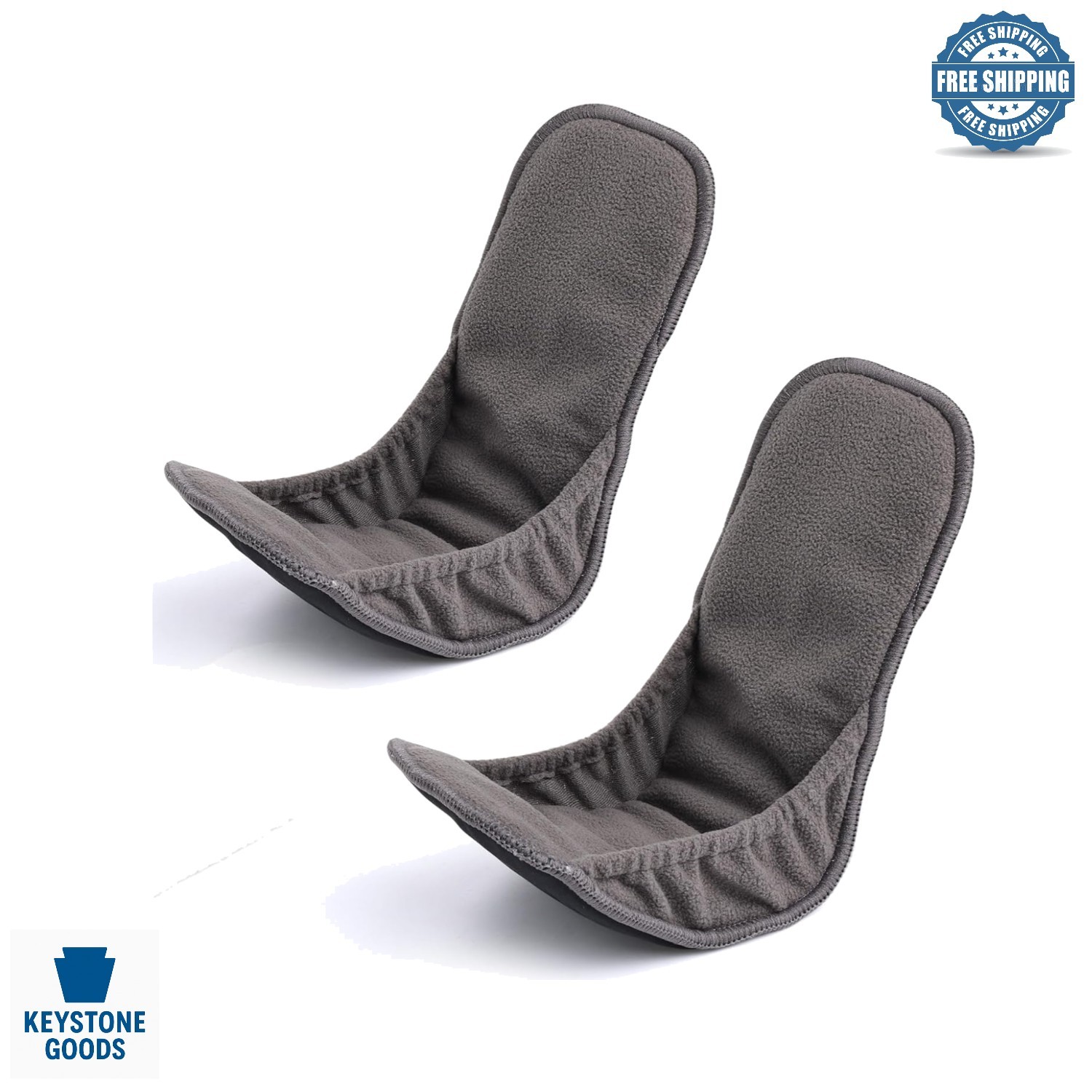 Reusable Men’s Incontinence Pads – 2 Pack, Washable, Heavy Absorbency & Odor …