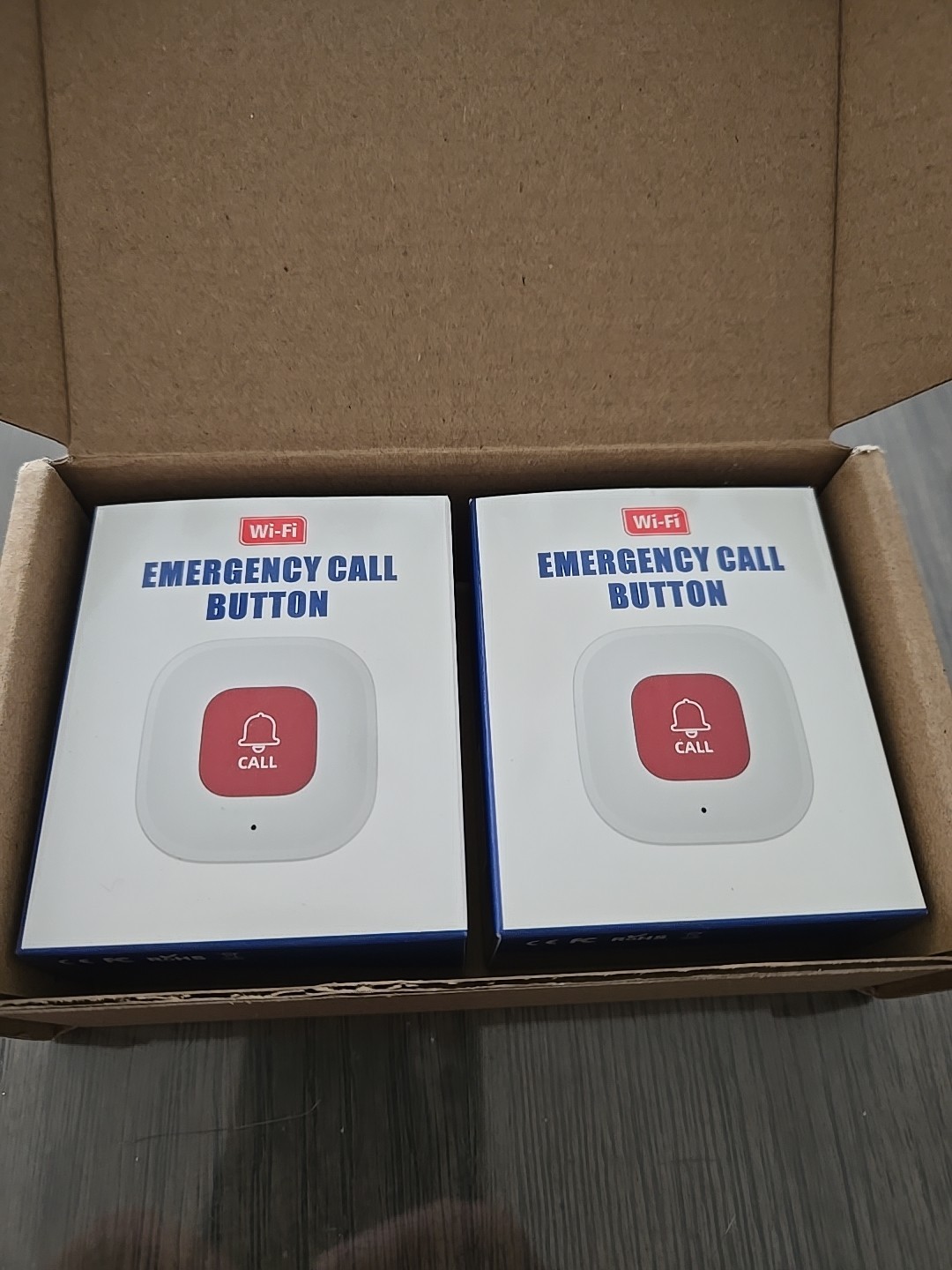 Emergency Call Button / WI-FI – 2 (Pack)App Notification