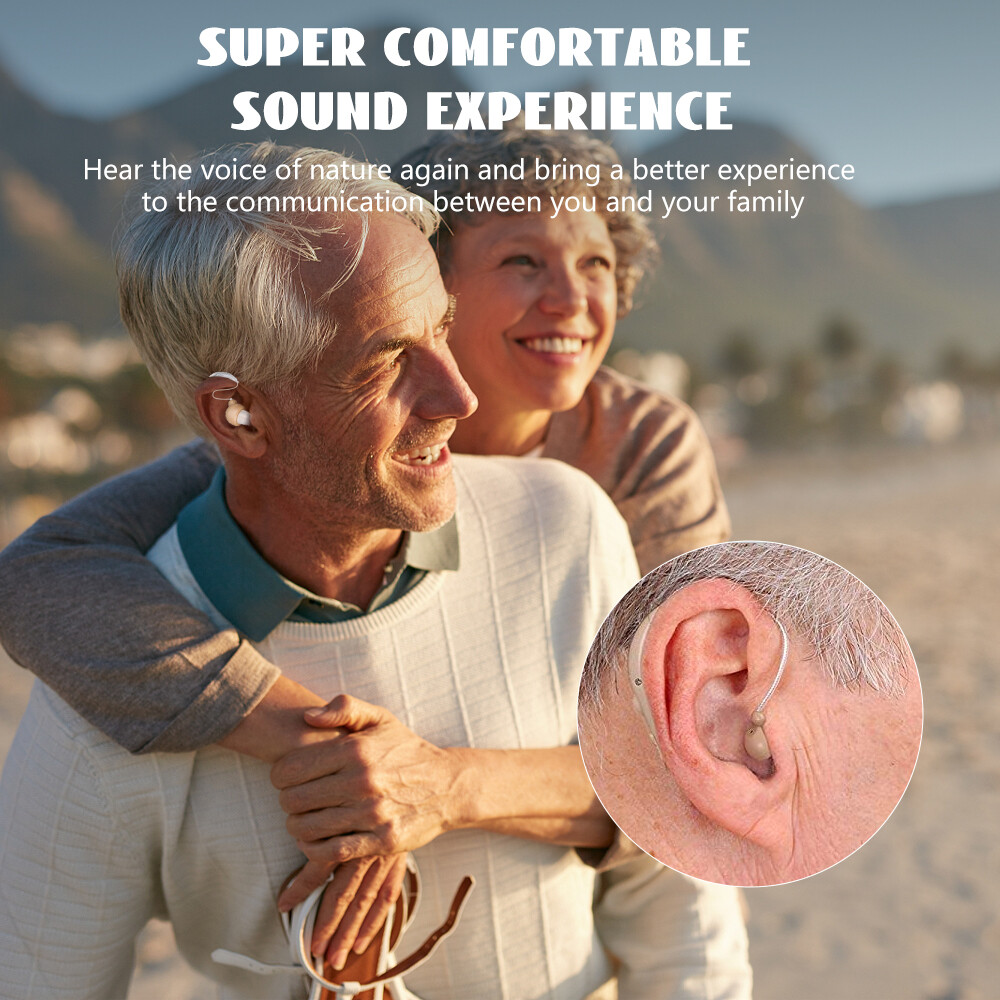 High-Power Digital Hearing Aid Severe Loss Rechargeable Invisible BTE Ear Aids