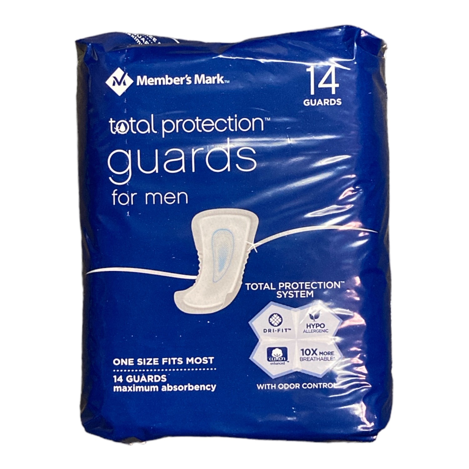 Member’s Mark Total Protection Guards for Men (84 Ct.)