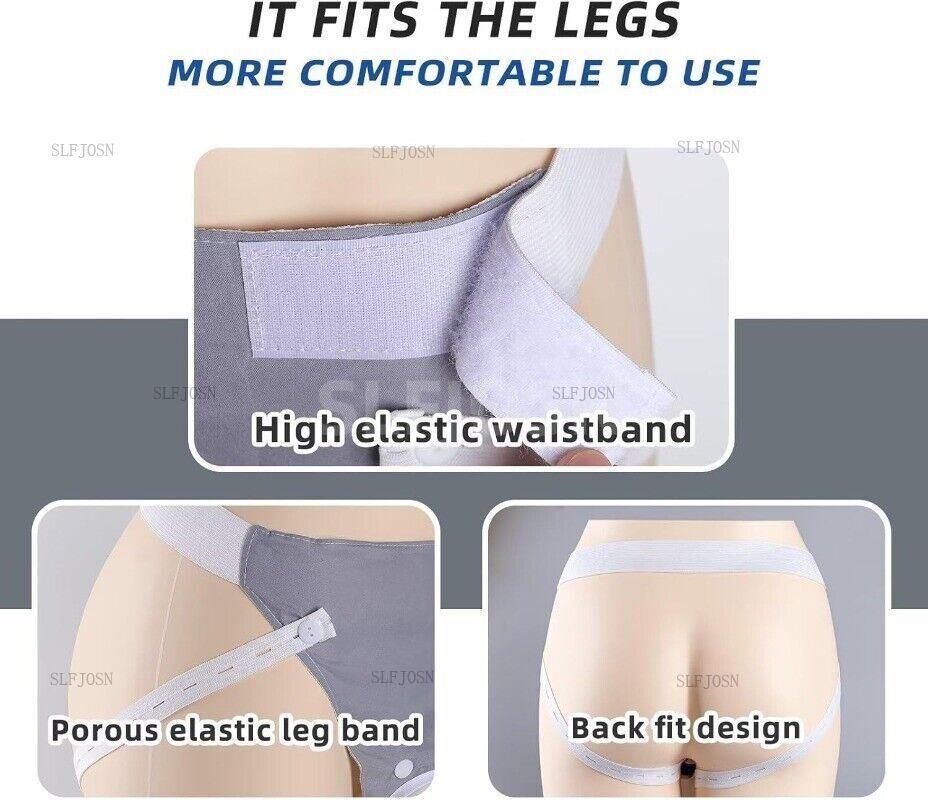 Male Famale Reusable Urine Bag Collector Portable Wearable Collection Grey
