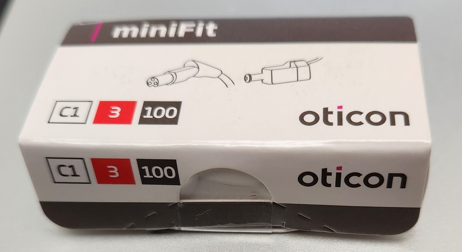 Brad new Oticon miniFit C1, More, Speaker Unit ( 3-R-100db ) USA fast shipper***
