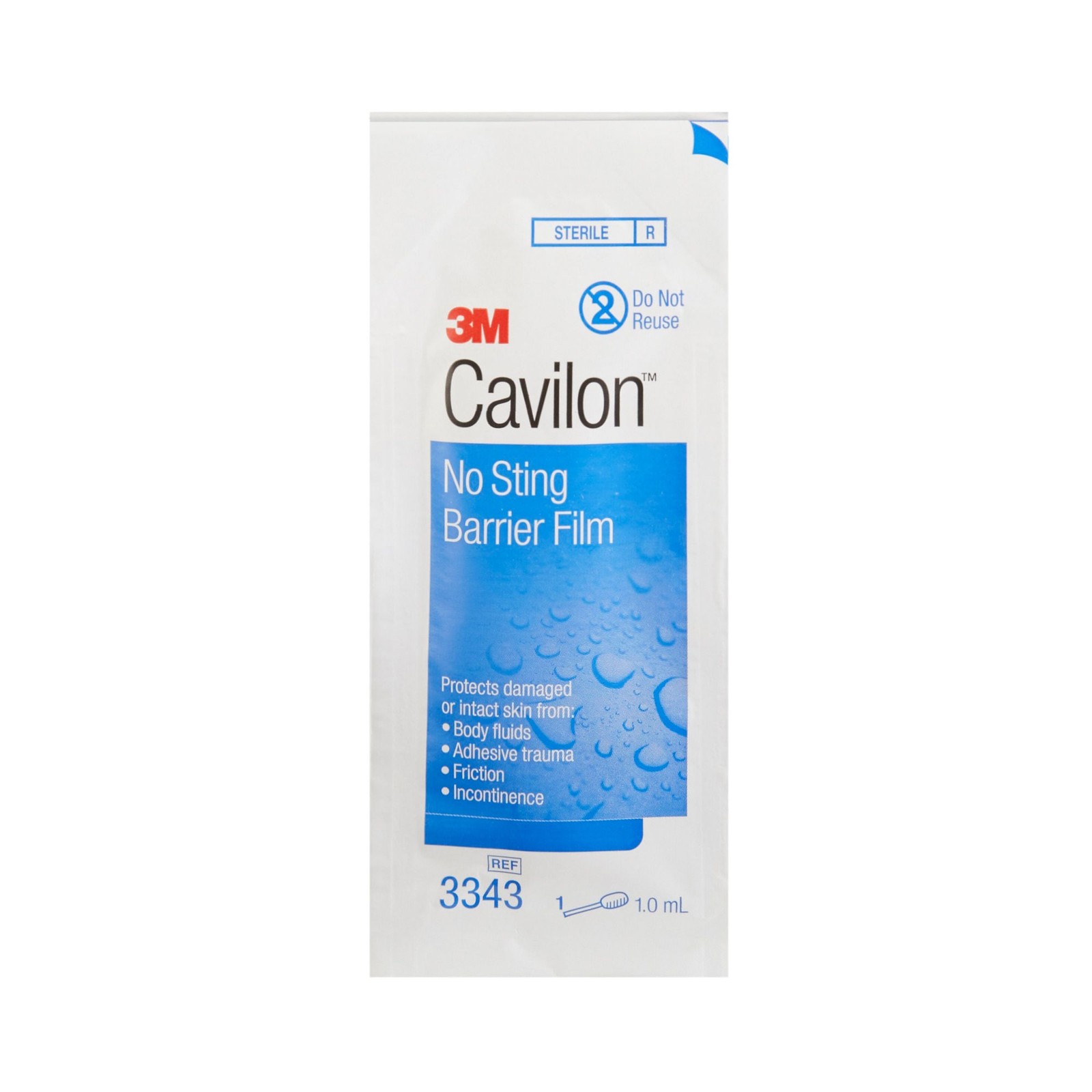 3M Cavilon No Sting Skin Barrier Applicator 1 mL Sterile 3343 100 Ct
