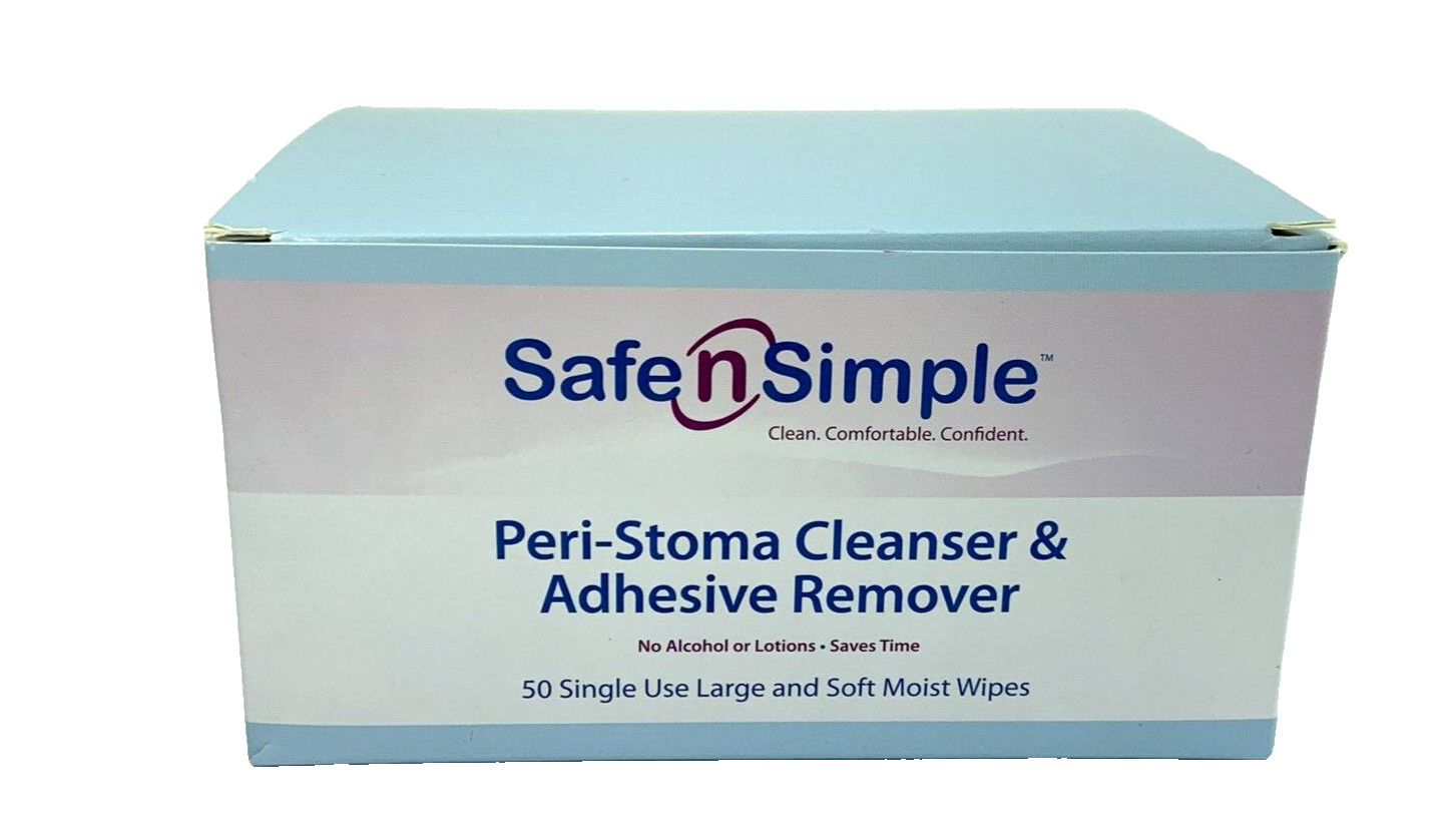 50 Safe n’ Simple SNS00550 Peri-Stoma Cleanser & Adhesive Remover Exp 2025-2026