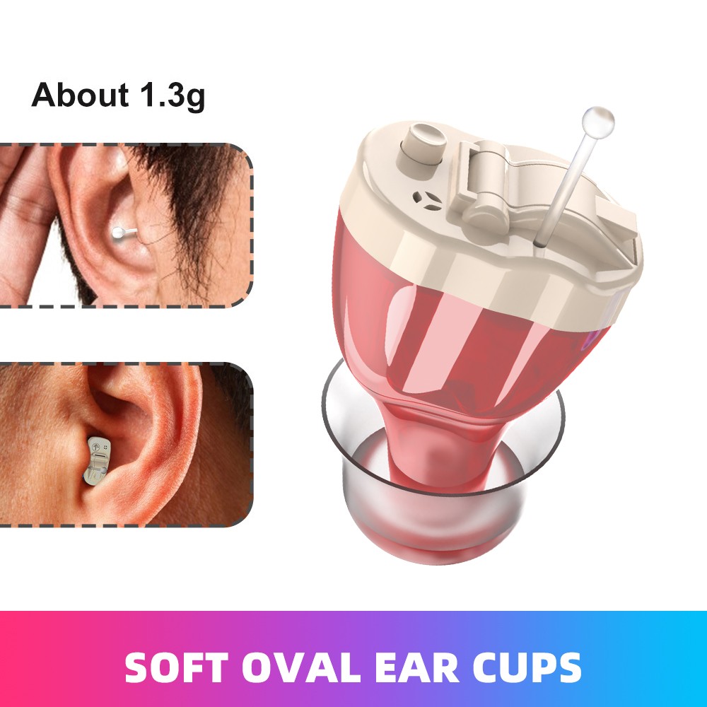 MiNi Hearing Aids Digital Small Invisible In Ear Sound Voice Amplifier Enhancer