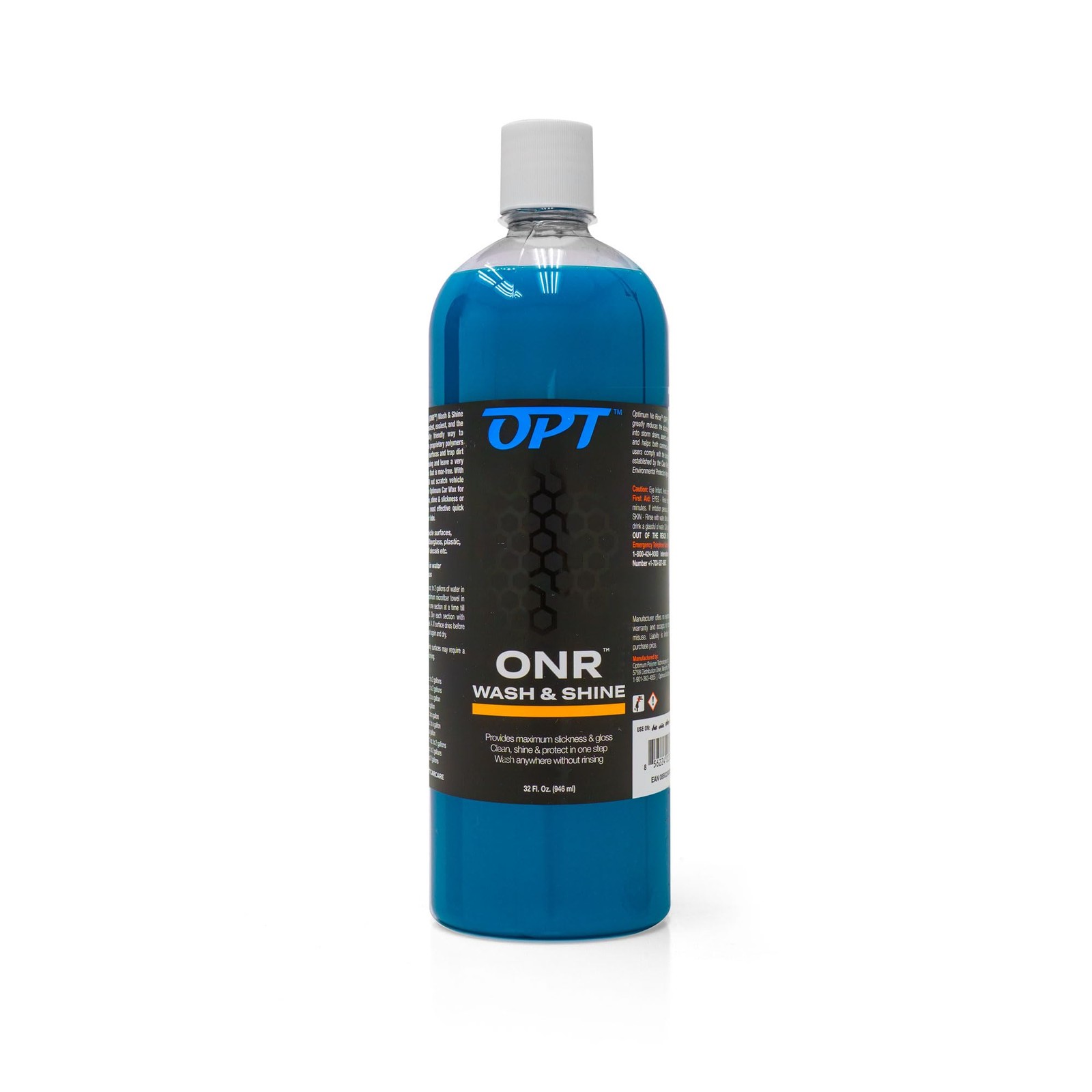 Optimum No Rinse Wash and Shine Version 6 – ONR Rinseless Car Wash Soap for A…
