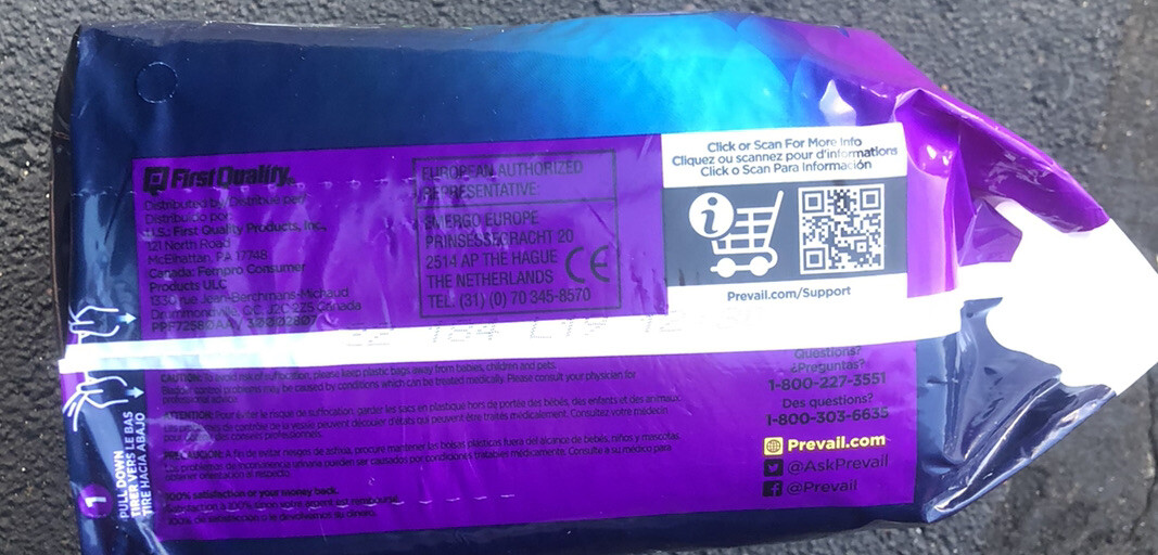 56 Prevail Per-Fit Pull-Up Disposable Underwear Female X-Large Extra Absorbency