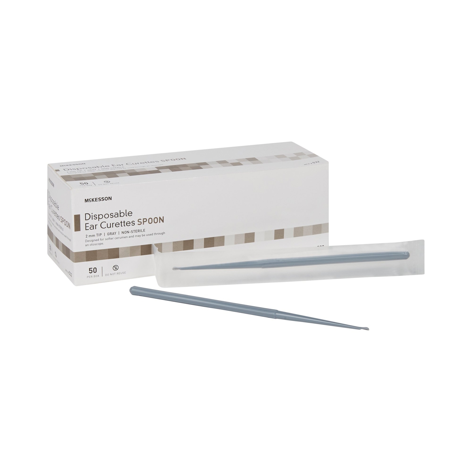 McKesson Ear Curette Disposable 532 500 Ct