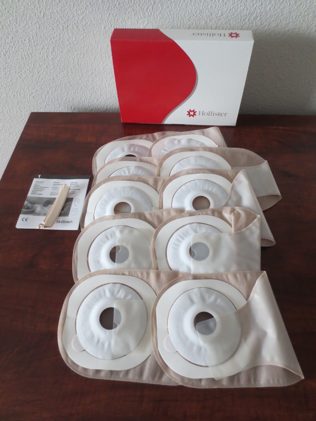 Hollister Ostomy Supplies Pouch/Bag # 8613 Lot Of 10 Exp. 2019