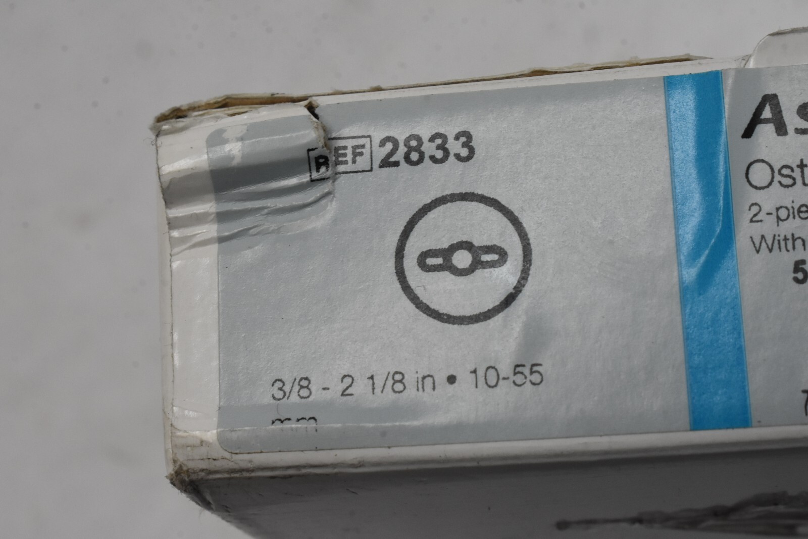 Coloplast Assura Ostomy Baseplate 2 Piece Extended Wear w/ Belt Tabs 5 Pack 2833