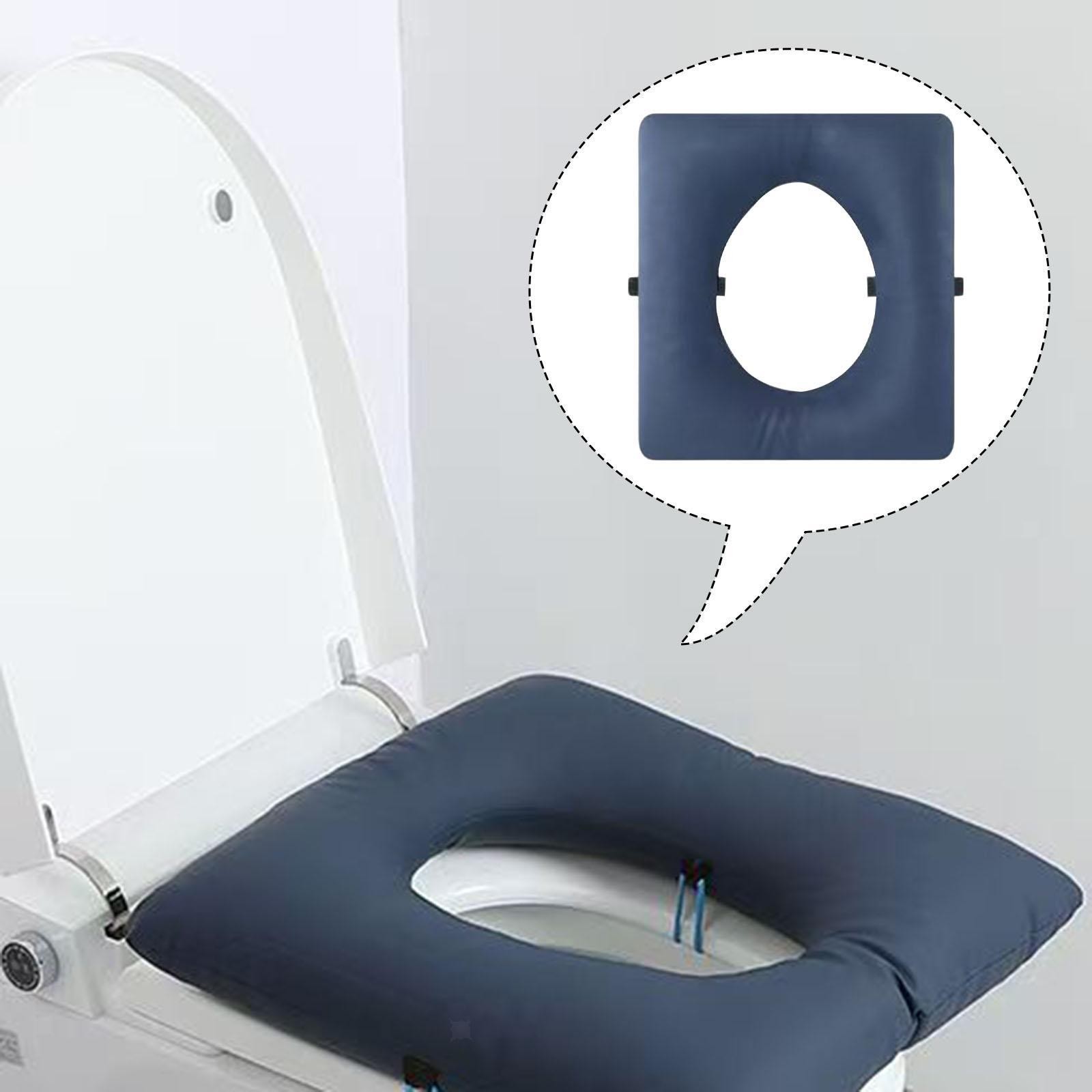 Toilet Seat Cushion Bedside Commode Cushion High Density Home Enhanced Comfort