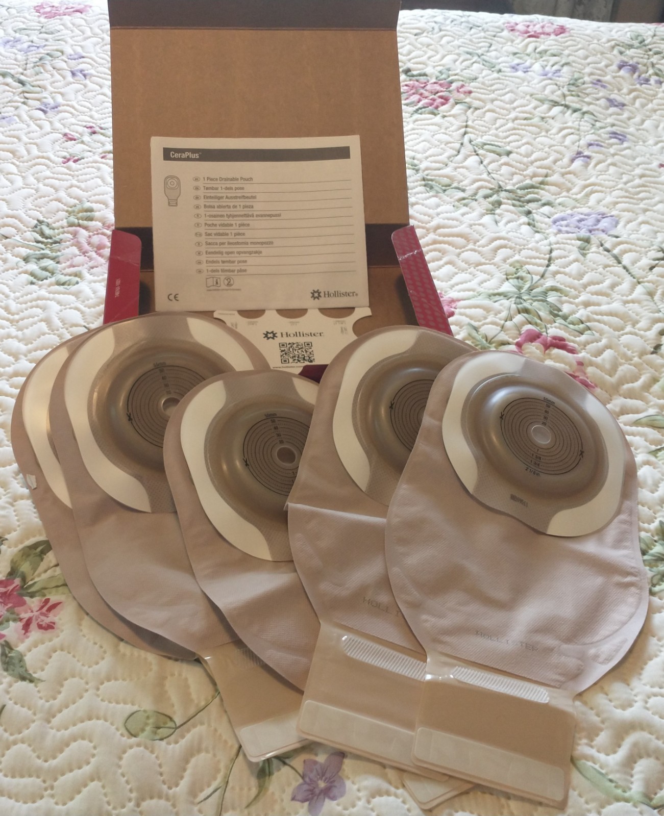HOLLISTER 89511 OSTOMY POUCH 1 PIECE DRAINABLE SOFT CONVEX 2-1/8″ NEW EXP 2031