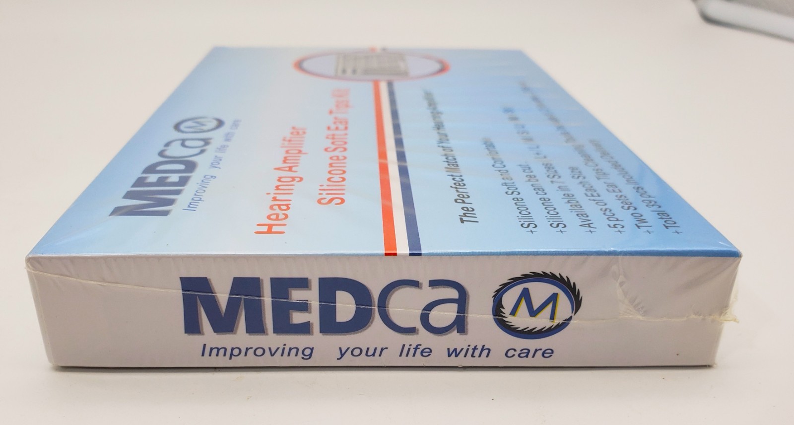 Medca Hearing Amplifier Silicone Soft Ear Tips Kit (39 Pieces) NIB – Free Ship