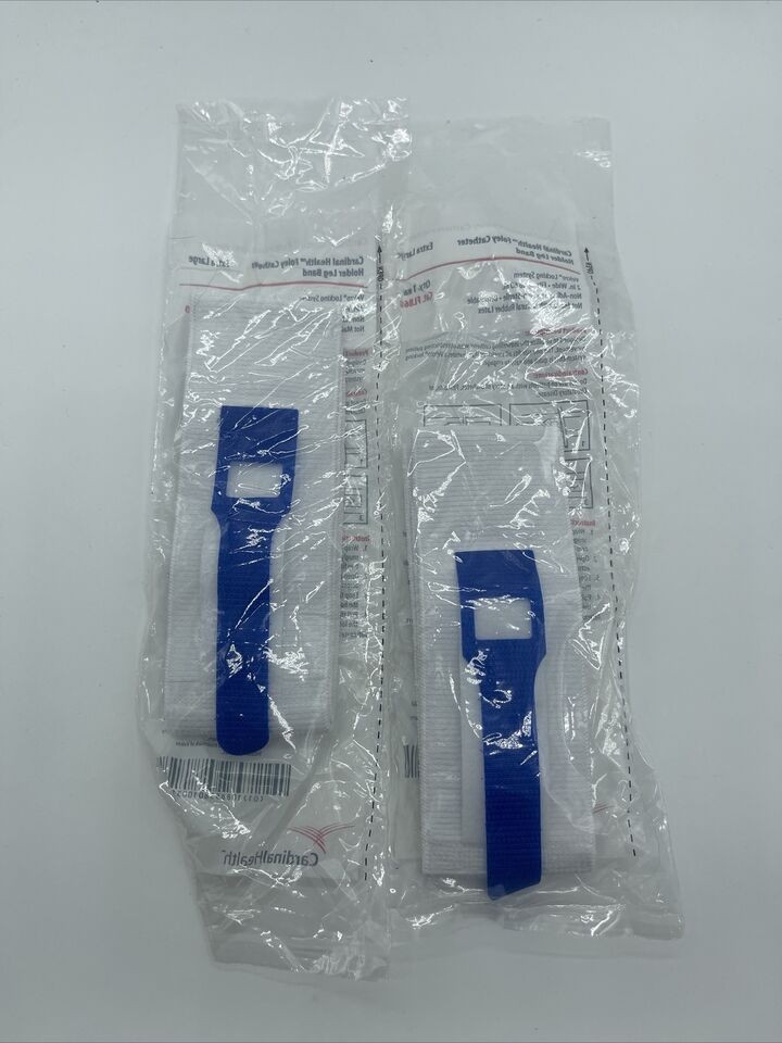 3 Pack Catheter Leg Strap Foley Catheter Tube Holder Leg Bag Strap NEW NO RETURN