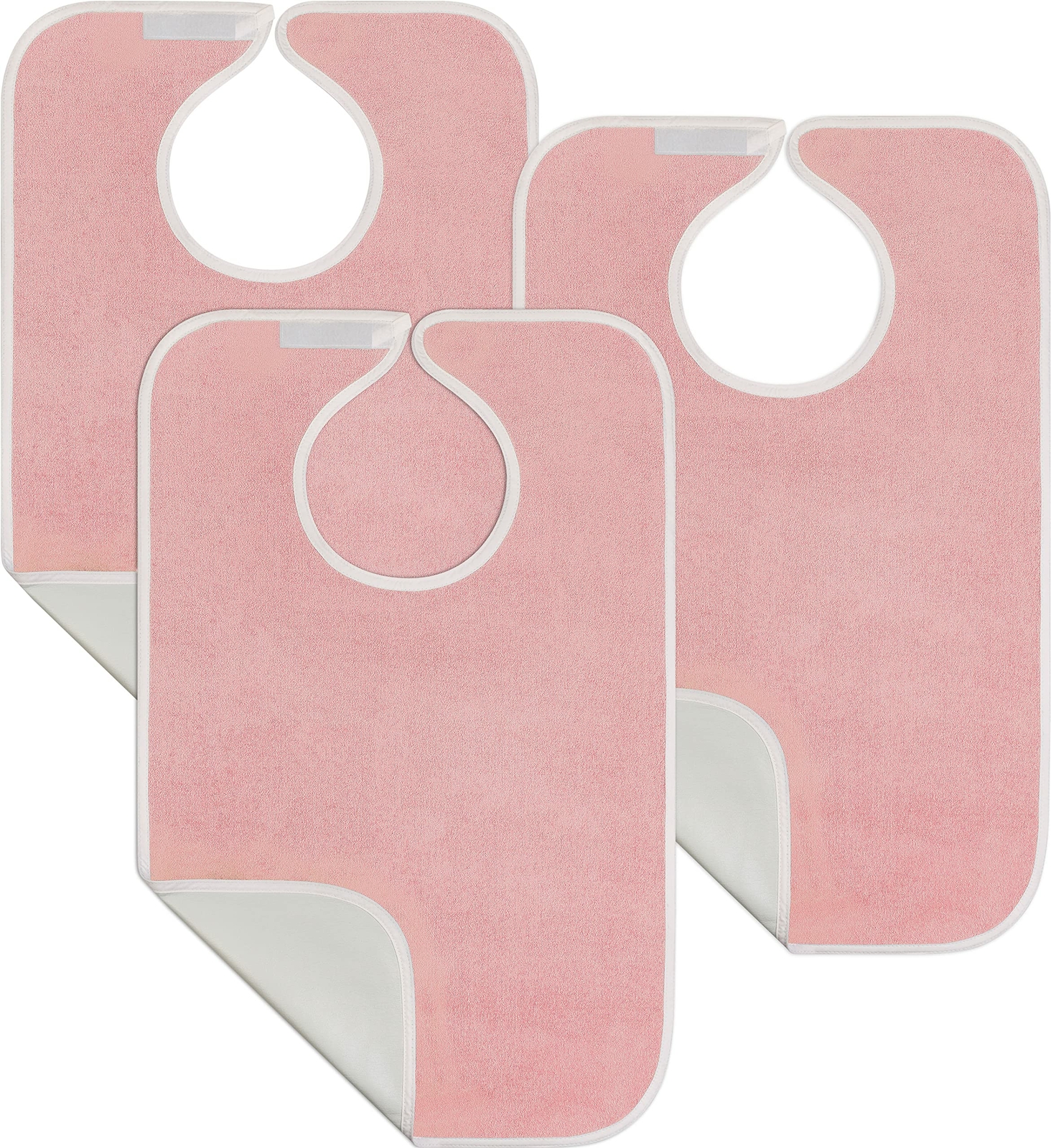 Utopia Towel Adult Bibs Set of 3 Premium Quality Terry Cloth Reusable & Washable