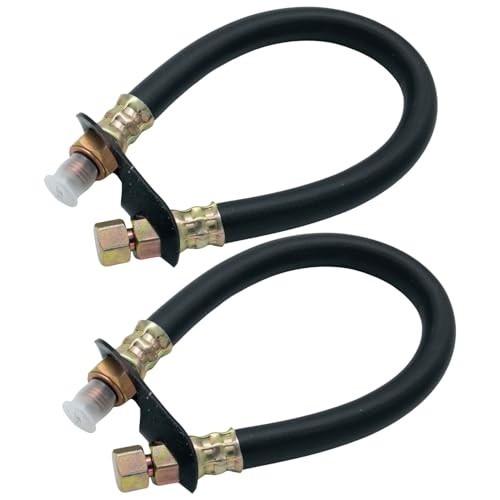 HON1012 HON1412 Engine 12mm Drain Oil Changing Hose 14″ Length Oil Black 2pcs