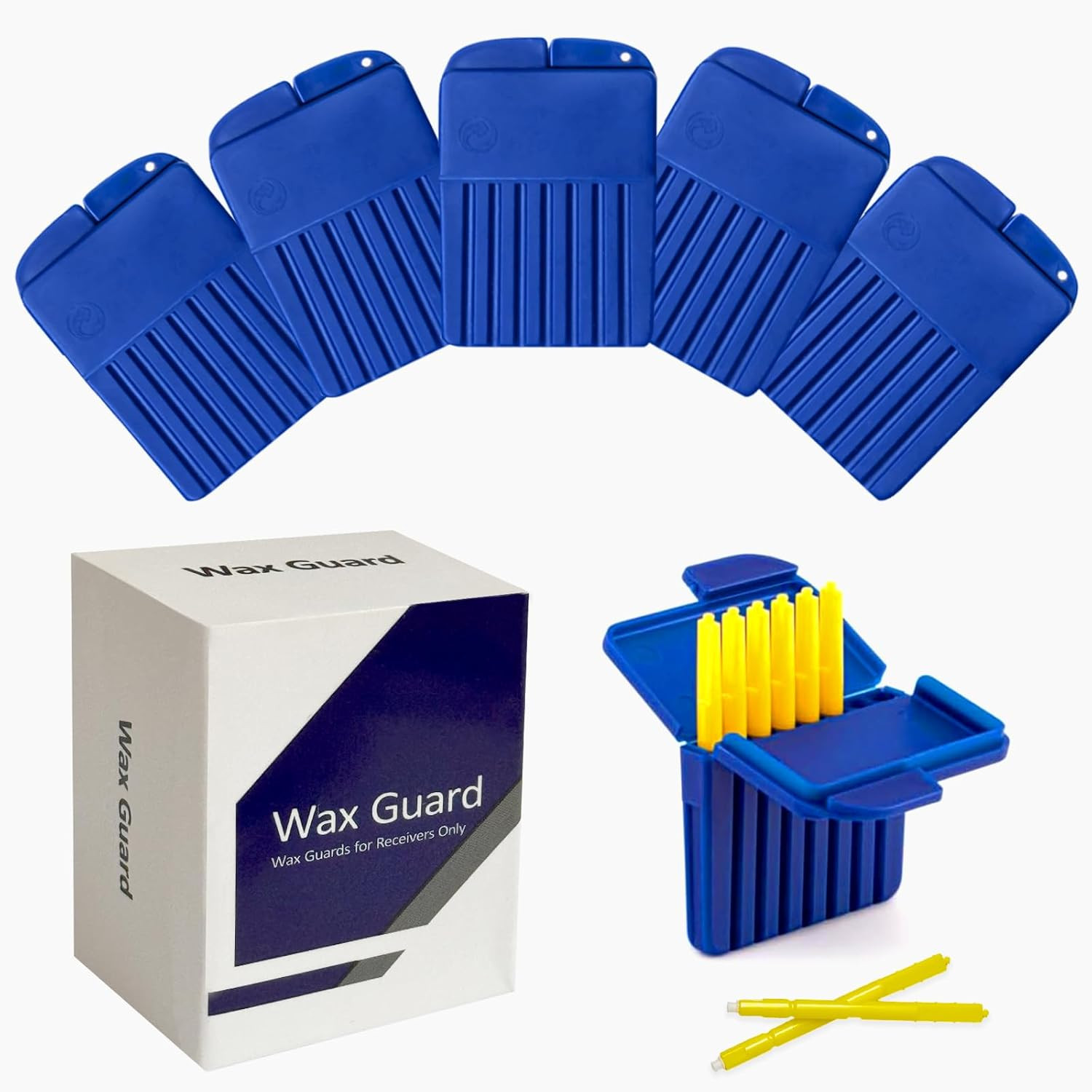 (40-Pcs) Starkey Hear Clear Hearing Aids Wax Guards Filters.Starkey Hearing Aid