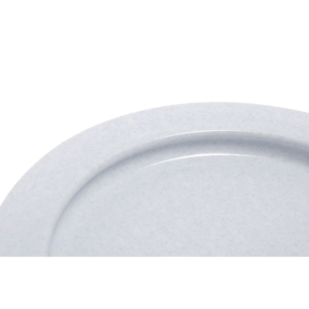 Maddak Ableware Blue Polypropylene Inner Lip Plate – 9″Dia x 1″H
