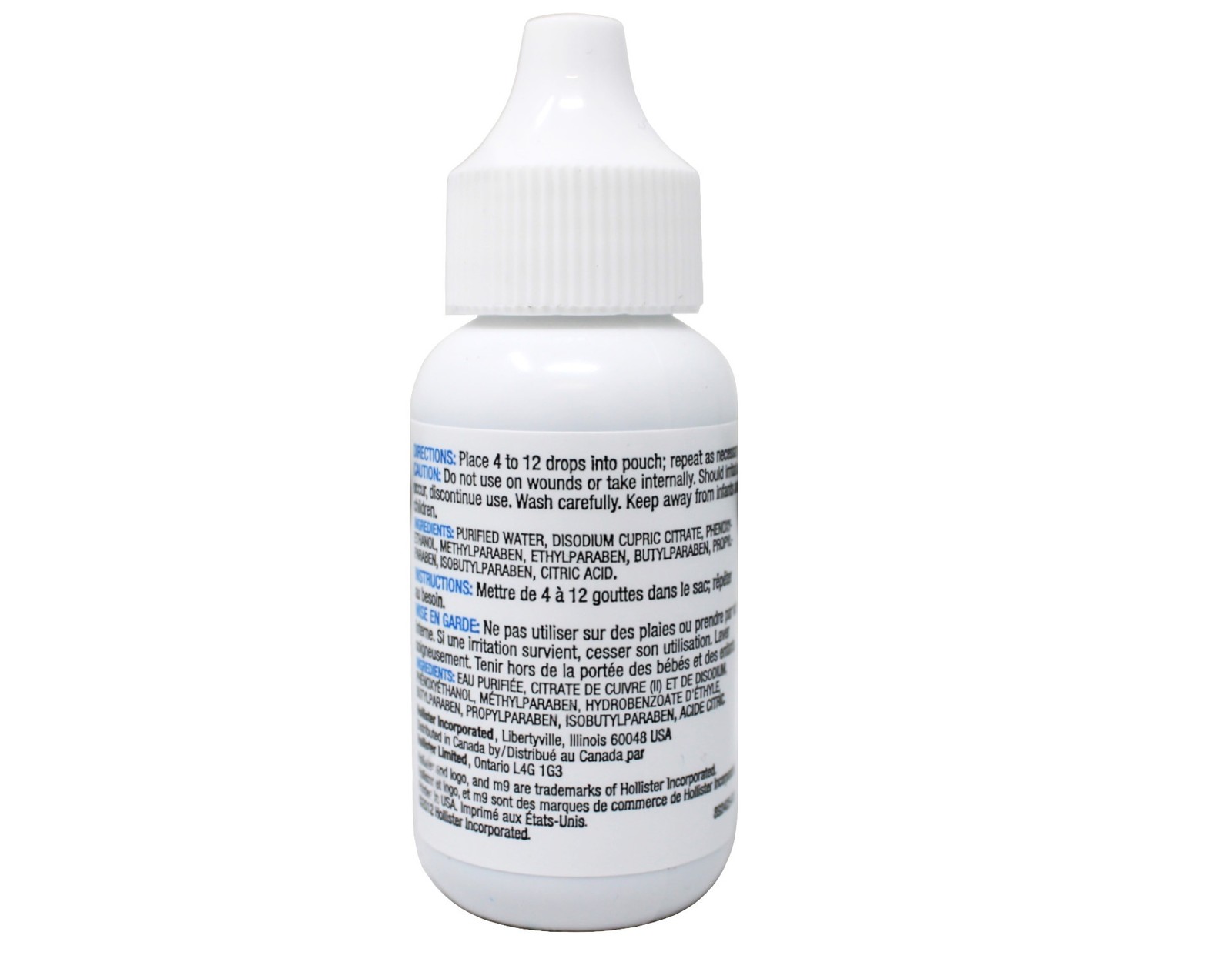 Hollister M9 Odor Eliminator Drops 7715, 1 oz. Bottle, 1 Count