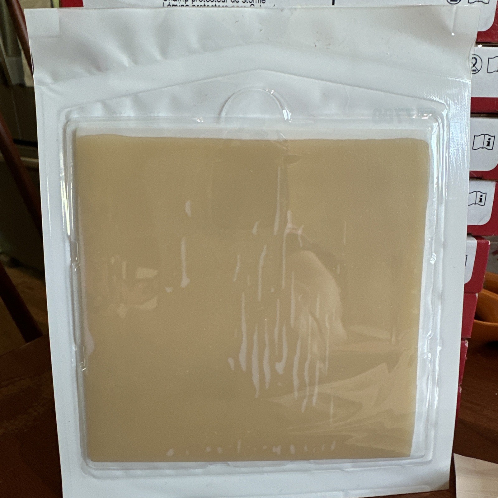Hollister Hollihesive 7700 Ostomy Skin Barrier 4″x4″ 5 per box + 5 loose pieces