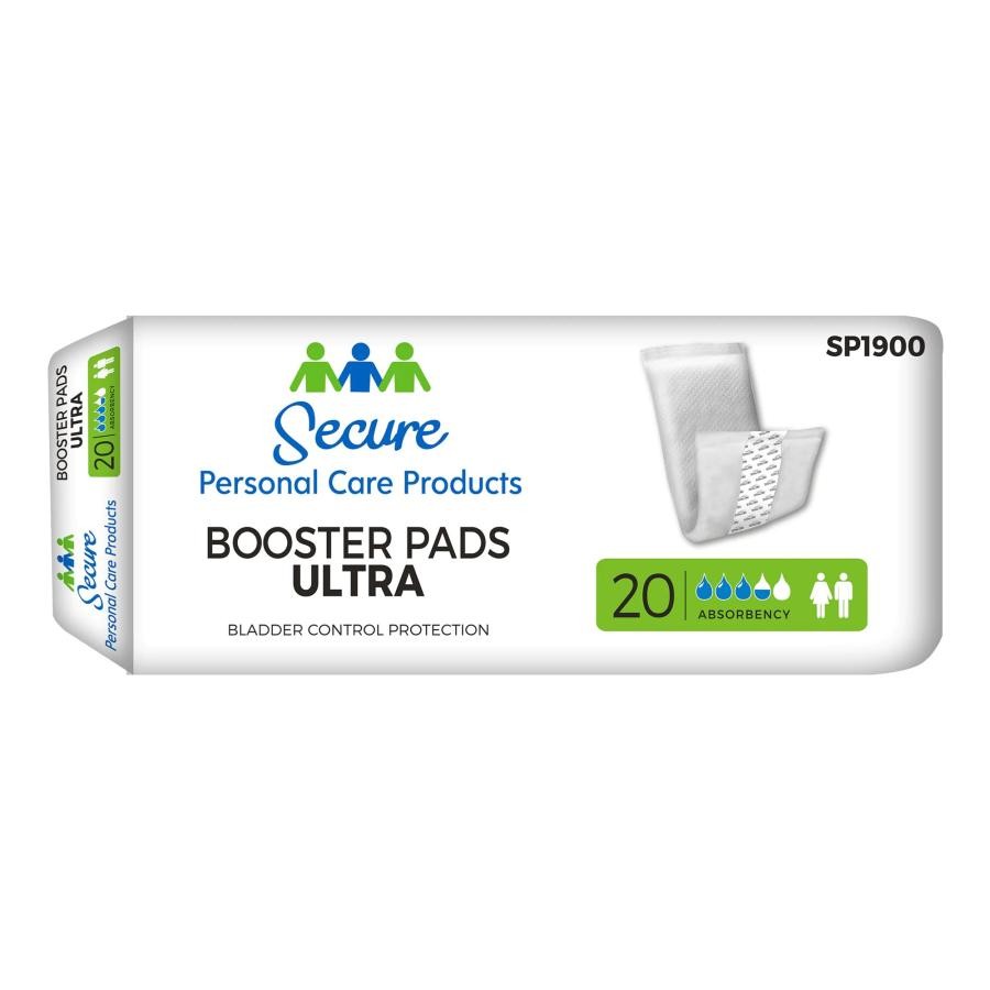 TotalDry Ultra Booster Pads Unisex 13 In. Length Heavy/Super Absorbency 180 Ct.