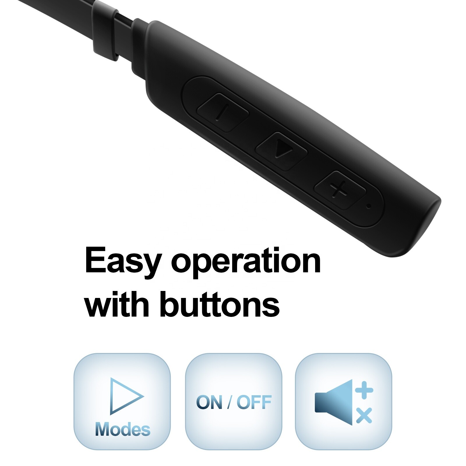 JINGHAO Rechargeable Hearing Aids Wireless Neckband Amplifier for Seniors US