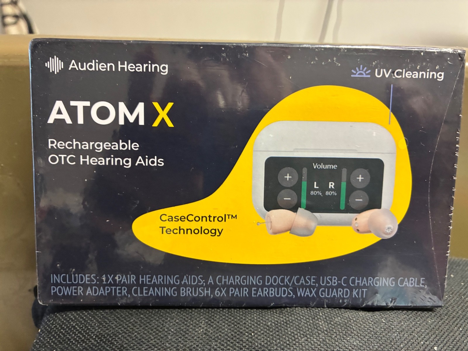 Atom X OTC Hearing Aid – CIC Hearing Aids