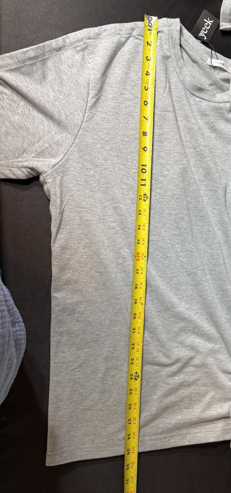 Deyeek Adaptive Long Sleeve LShirt Gray Side Snap Easy Dressing Disability Care