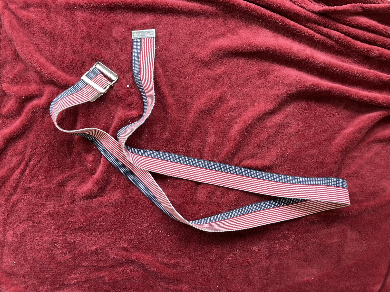 Skil Care Gait Belt Patriotic Red/White/Blue–Free Ship