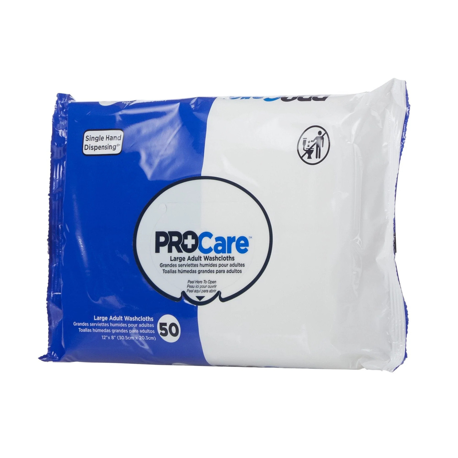 ProCare Adult Washcloths 12″ x 8″