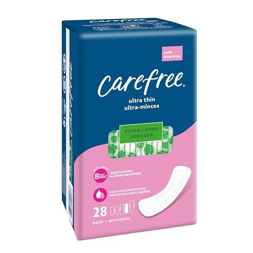 Carefree Ultra Thin Super Long Pads Pack Of 3 All Day Comfort Protection