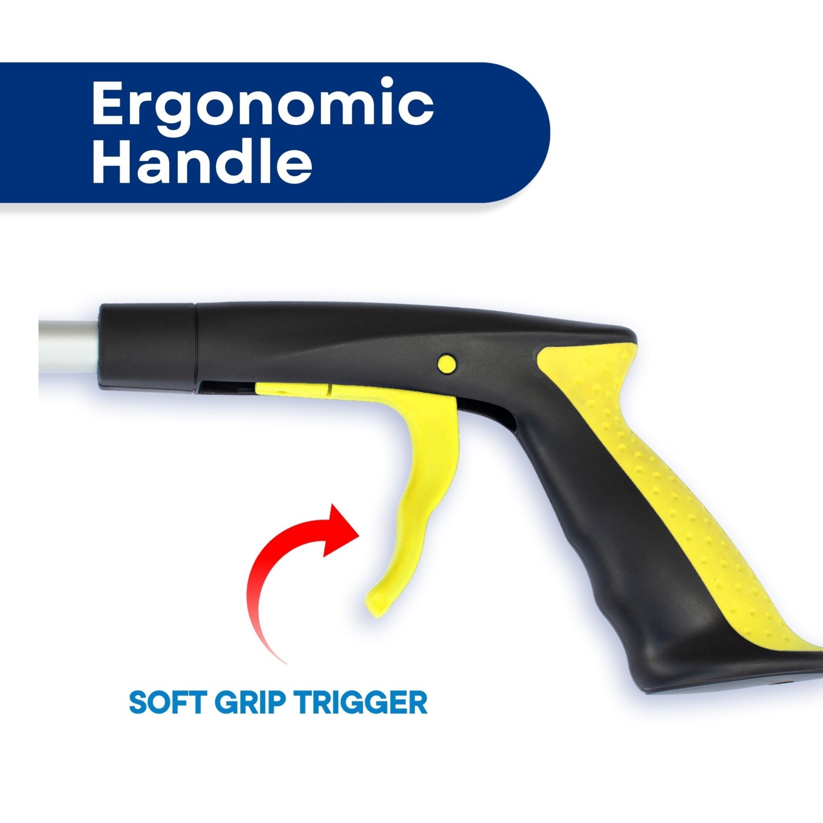 32″ Extra Long Grabber Reacher Tool – Rotating Jaw Mobility Aid, 2-Pack
