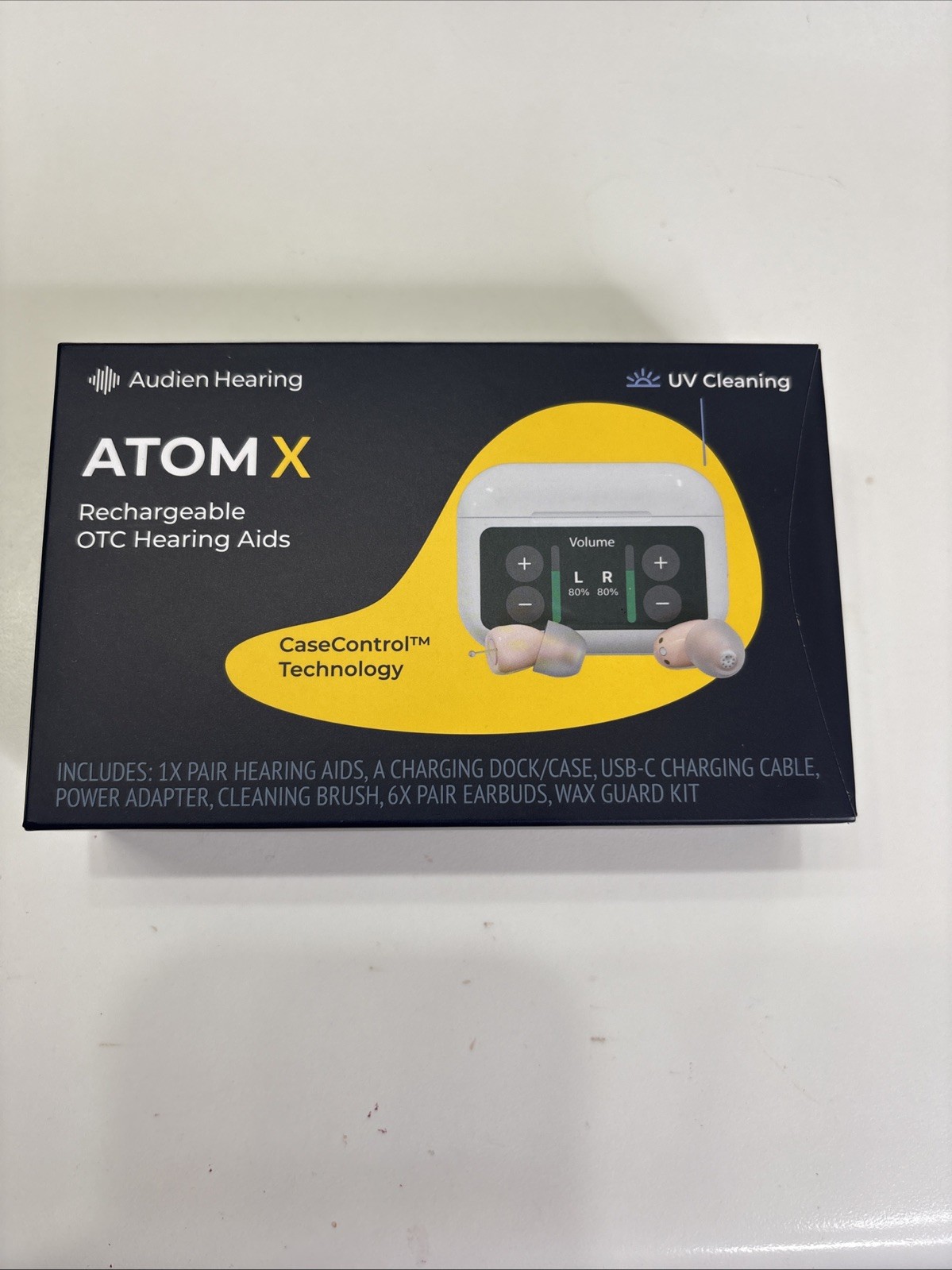 Audien Hearing Atom x Rechargeable