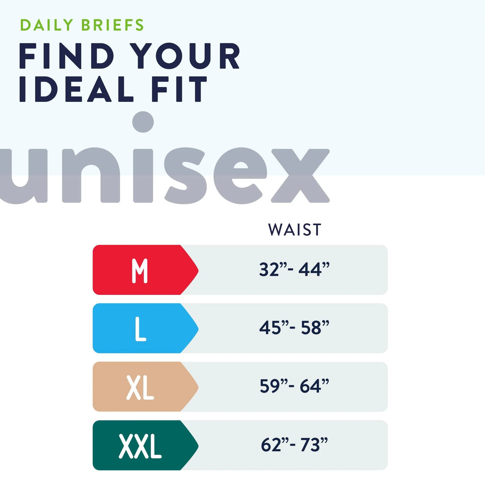 Prevail Nu-Fit Daily Briefs, Maximum Absorbency
