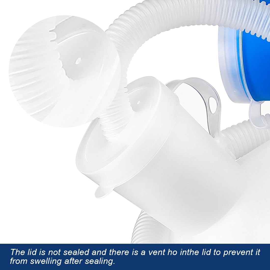 Men Urinal Bottle Portable Toilet Male Pee Reusable Urine L, White