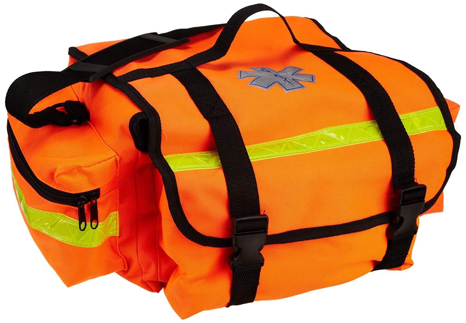KB-RO74-O Trauma Bag, 7′ Height x 17′ Width x 9′ Depth, Orange