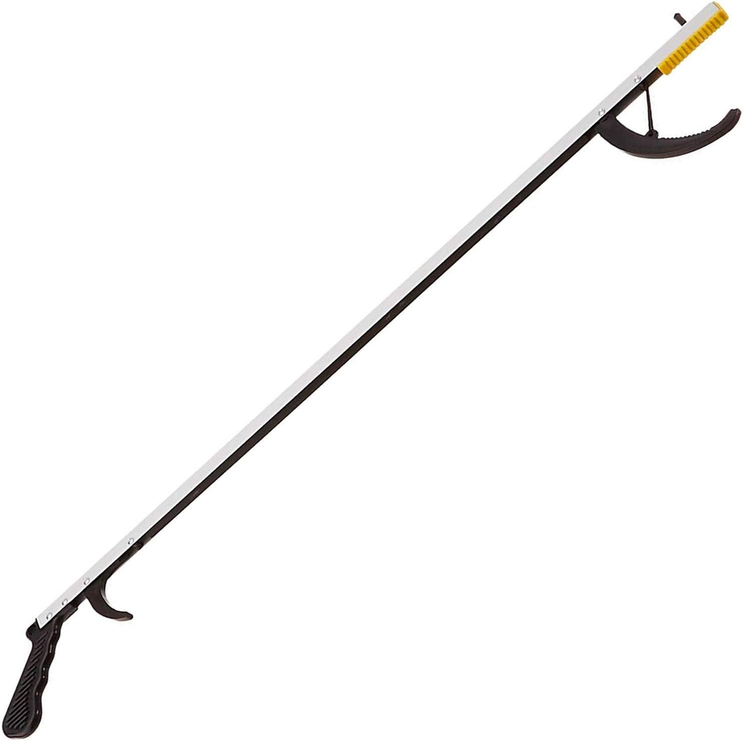 Magnetic Pick Up Hand Stick Trash Hook Arm Tool 32″ Object Grabber Reacher Grip