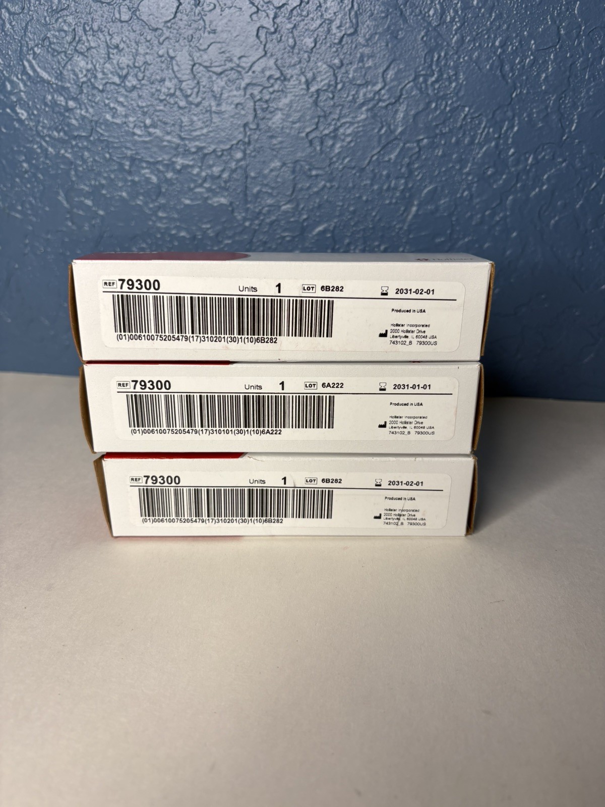 3 BOXES Hollister 79300 Adapt Barrier Paste 2.1 oz. Tube. Expires 2027-2031