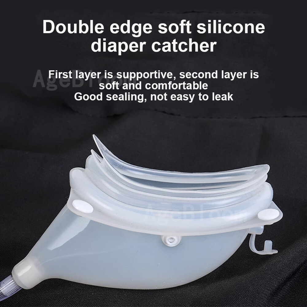 Male Urine Bag Underwear Men Urinal Portable Pee Bag Pee Catheter Holder Upgrade