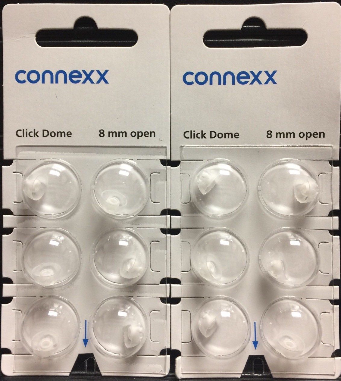 2 Packs Siemens Signia Rexton Miracle Ear 8mm Open Click Domes 6 Domes/pack