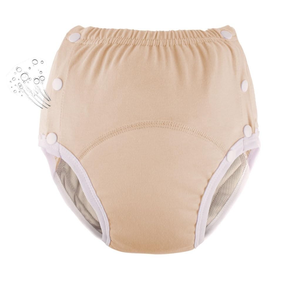 WEEOATAR Unisex Adult Cloth Diaper Incontinence Cloth Diaper Swim Nappie Size XL