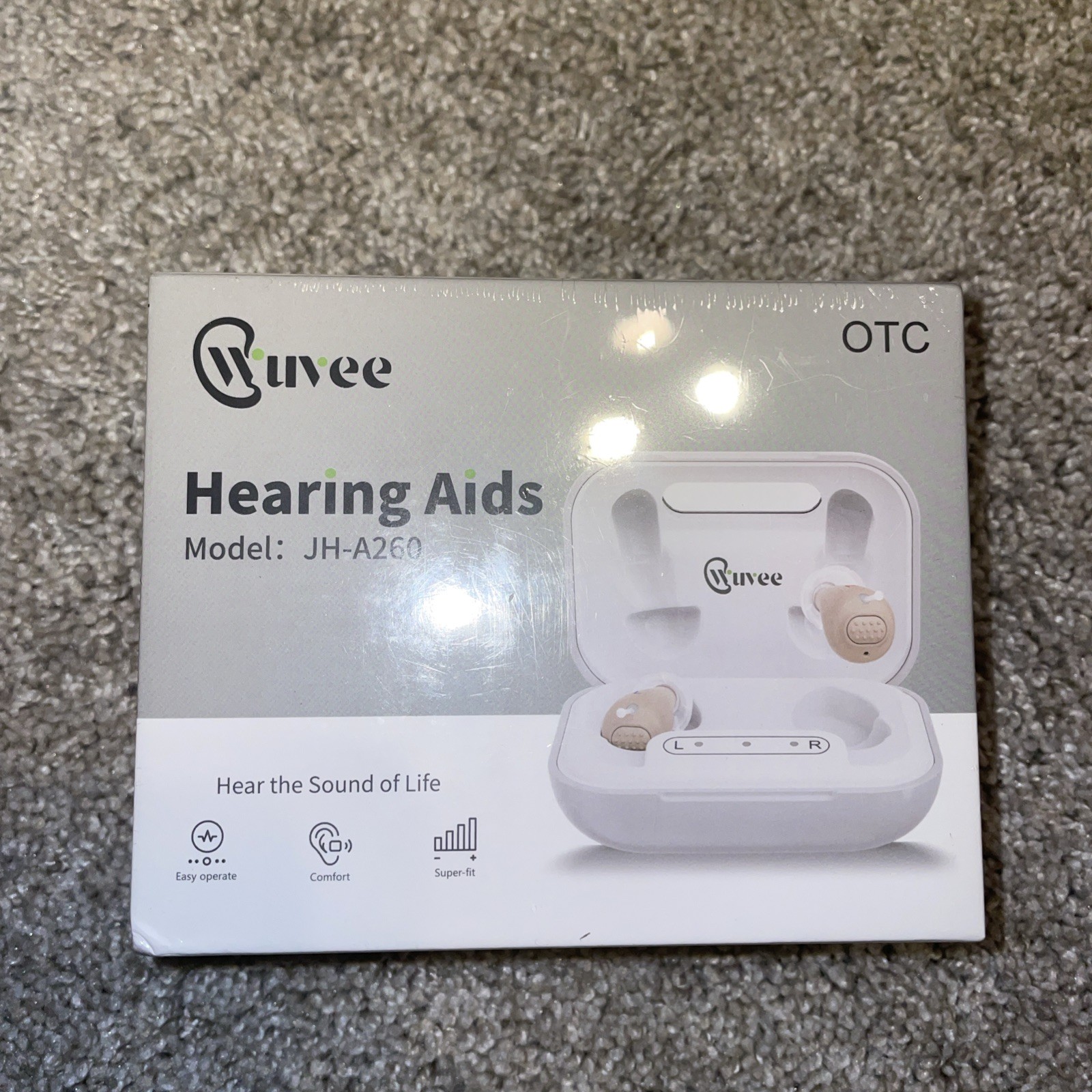 OTC Hearing Aids for Seniors, Rechargeable Hearing Aid Amplifiers Devices Adults