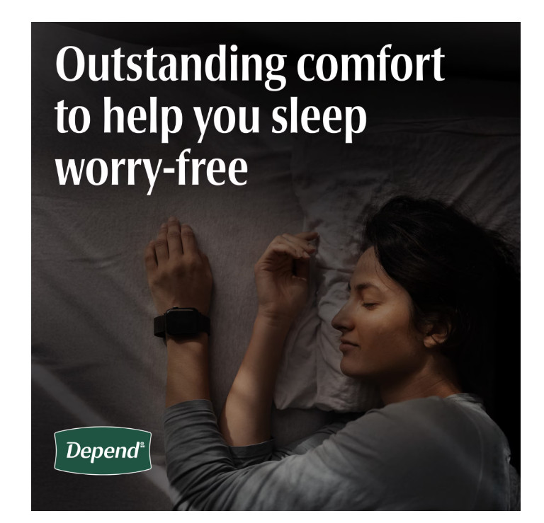 Depend Night Defense Women’s Incontinence Underwear XL 48 Ct Overnight