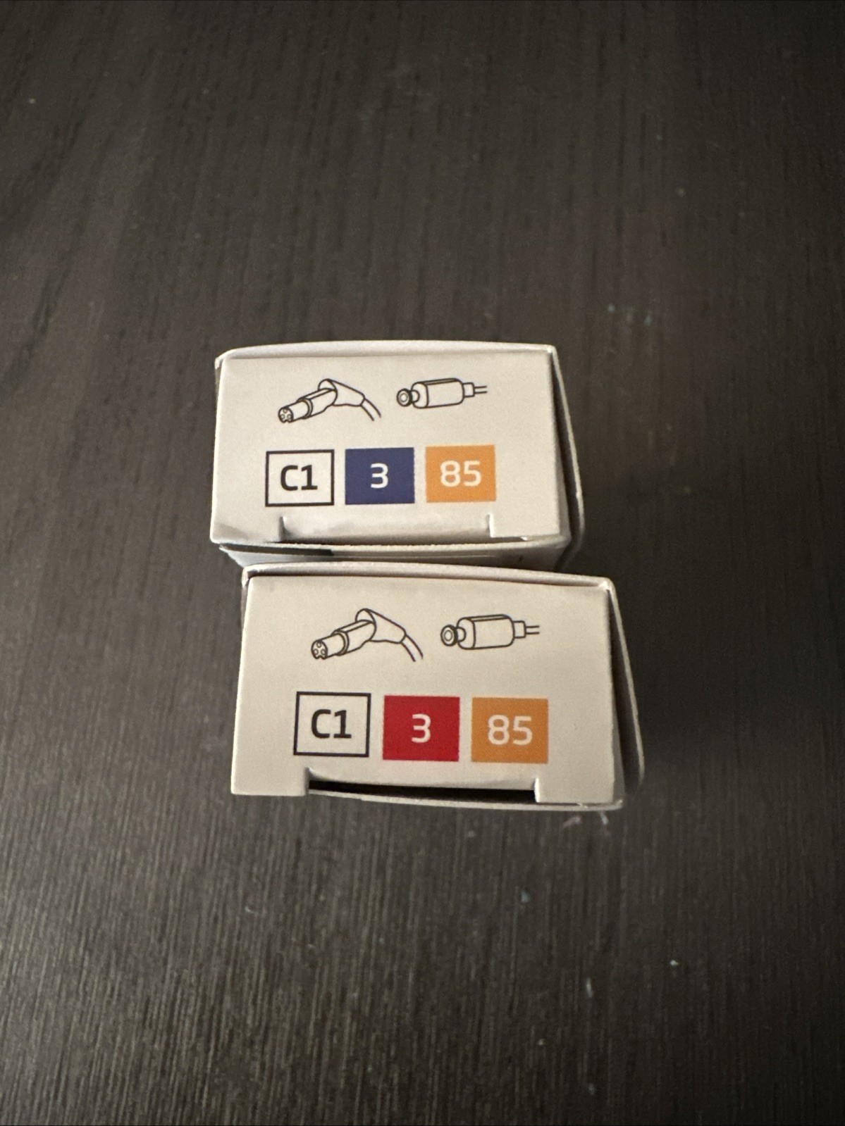 Set Of Oticon MiniFit C1 Detect (3-85-R, 3-85-L) Receivers Size 3
