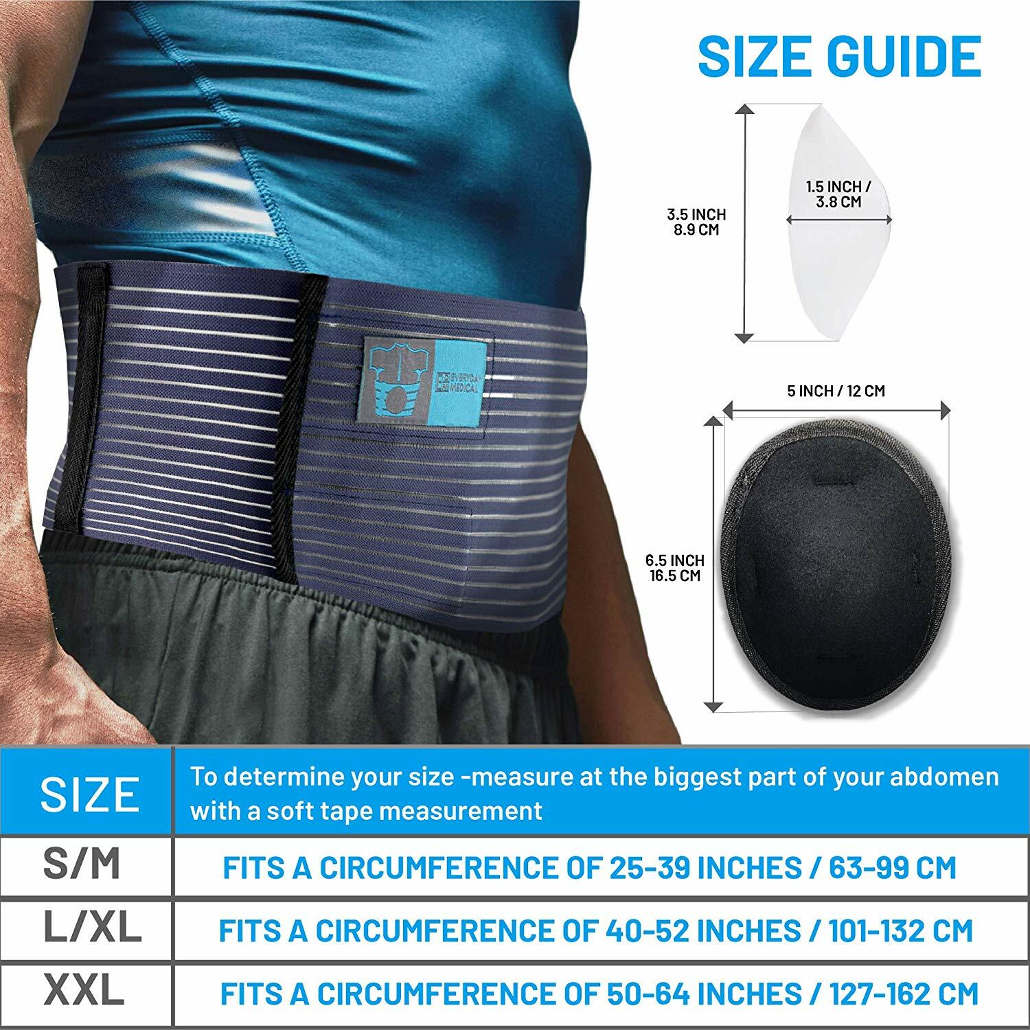 Umbilical Hernia Belt – for Women and Men _ Abdominal Hernia Binder for Belly Bu