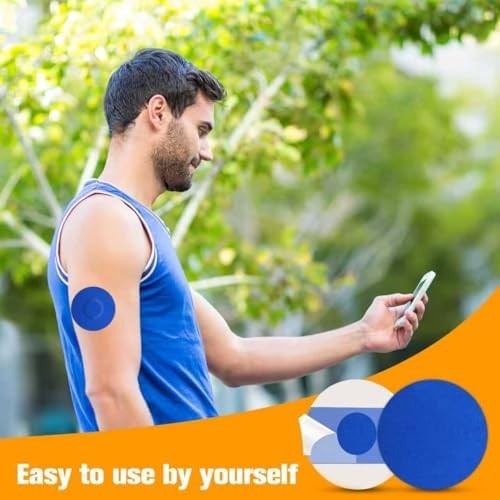 Libre 3 Plus Sensor Covers Waterproof, 40Pack Flexible Adhesive Patches for Libr