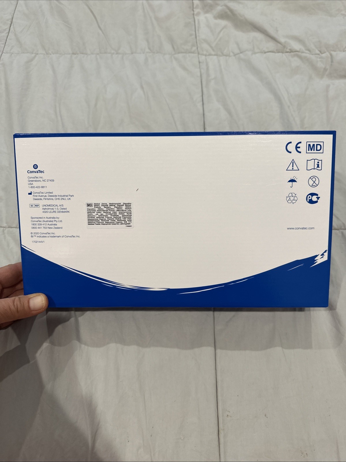 10 ConvaTec 416975 Esteem+Ostomy Drainable Pouch 3/4″ – 2-1/2″- 5 boxes!