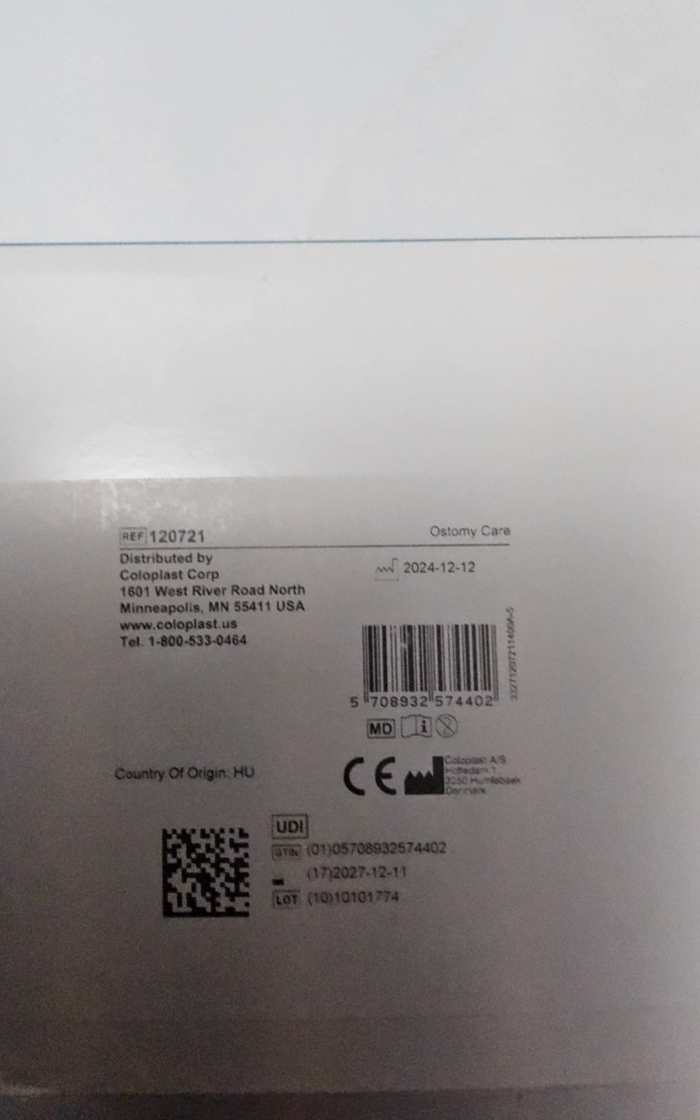 Coloplast BRAVA 120721 Elastic Barrier Strips Y Shape Ostomy Care