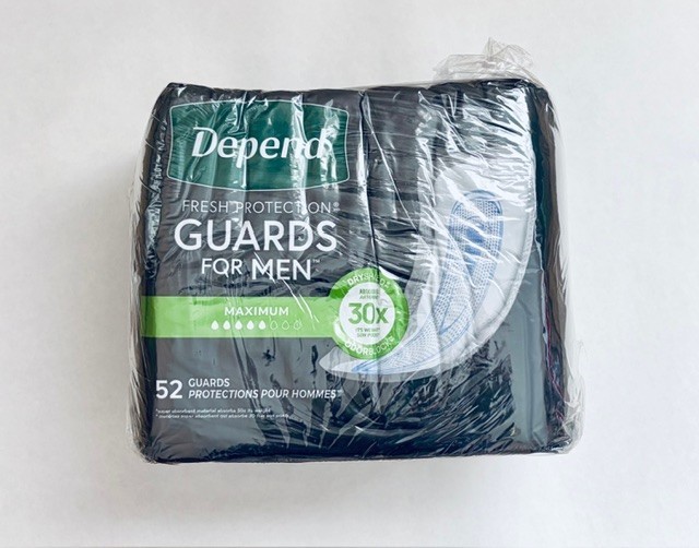 Depend Incontinence Guards for Men – 52 Pack